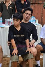 Sajid Nadiadwala at Men_s Helath fridly soccer match with celeb dads and kids in Stanslauss School on 15th Aug 2011 (27).JPG